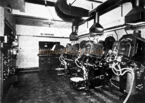 The Projection Room of the Savoy Theatre, Wandsworth - From the Architect's Journal, 29th of June 1932. 