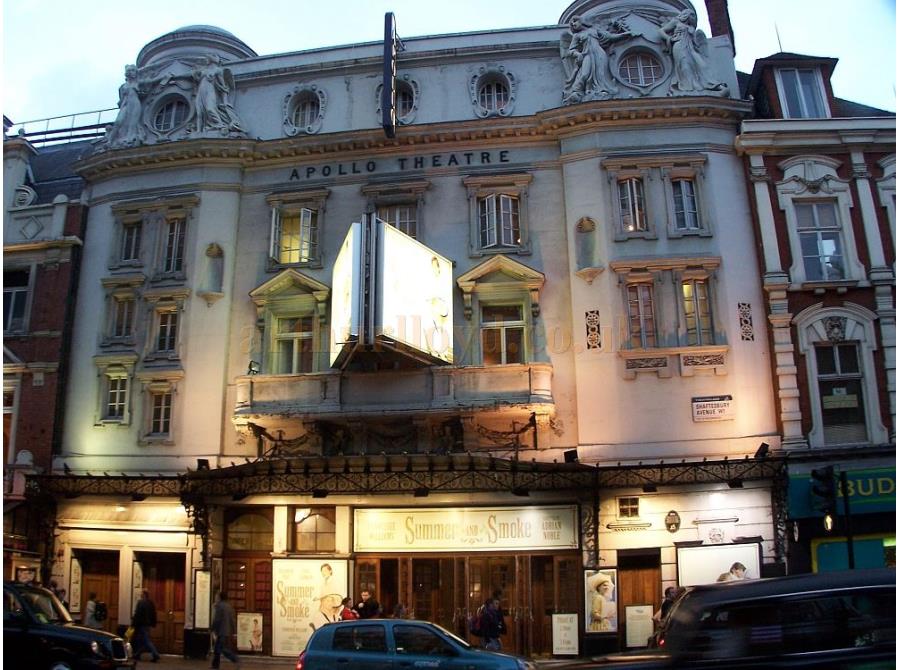 The Apollo Theatre showing 'Summer and Smoke' in 2006.