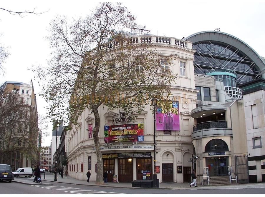 The Playhouse Theatre showing 'Dancing in the Streets' in 2006.