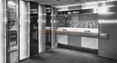 The Box Office at the Westminster Theatre in 1966 - From a Souvenir Book for the opening of the Westminster Theatre Arts Centre - Courtesy Richard Leigh.