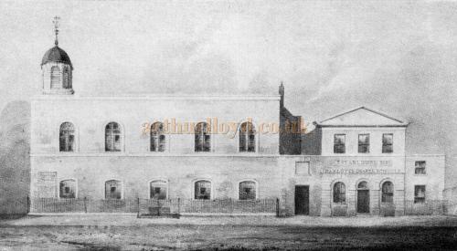 The Charlotte Chapel - From a Souvenir Book for the opening of the Westminster Theatre Arts Centre - Courtesy Richard Leigh.