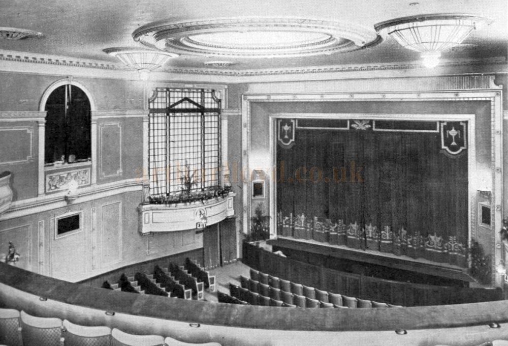 The Auditorium of the The St. James' Picture Theatre, Westminster - From The Architect, 18th of May 1923.