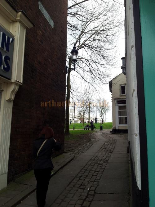 The site of the Alexandra Music Hall, Wigan in March 2012 - Courtesy George Richmond.