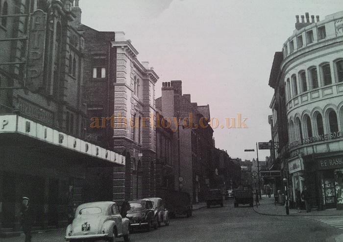 A photograph showing the Wigan Hippodrome - With kind permission Wigan Reference Library.