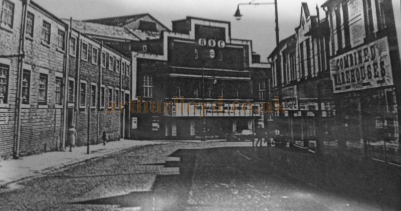 A photograph of the A B C Cinema, Wigan, formerly the Ritz Cinema - With kind permission the Wigan History Shop - Courtesy George Richmond. 