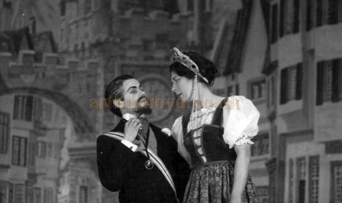 George Richmond as Sebastian Sebastian in the Wigan Operatic Society production of 'Call me Madam' at the Ritz, Wigan in 1962 - Courtesy George Richmond.