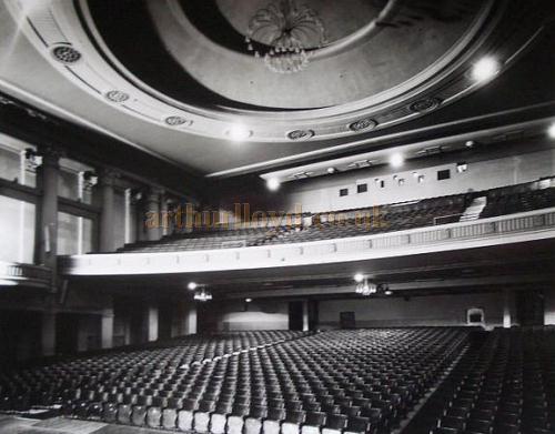 The auditorium of the Ritz Cinema, Wigan - Courtesy Brian Elsey, Wigan World.