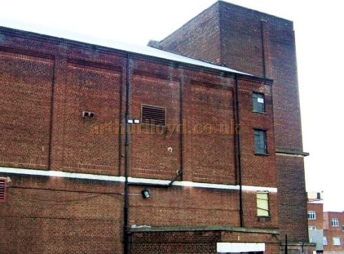 The stage house of the Ritz Cinema, Wigan - Courtesy Brian Elsey, Wigan World.