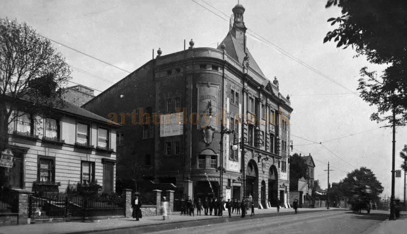 An early Postcard showing the Willesden Hippodrome