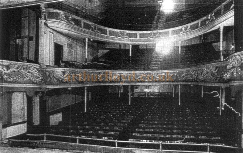 The Auditorium of the Theatre Royal, Worcester - Courtesy Roy Cross