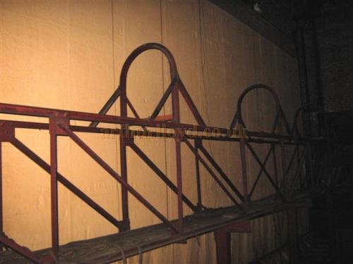 Part of the stage house of the Workington Opera House in 2010 - Courtesy KR.