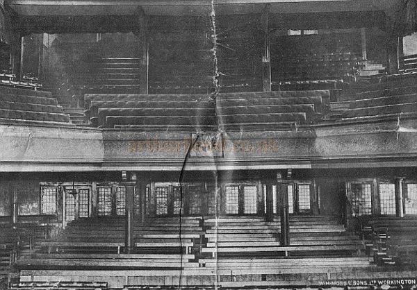The auditorium of the original Queen's Jubilee Hall and Opera House - Courtesy Andrew Williamson.