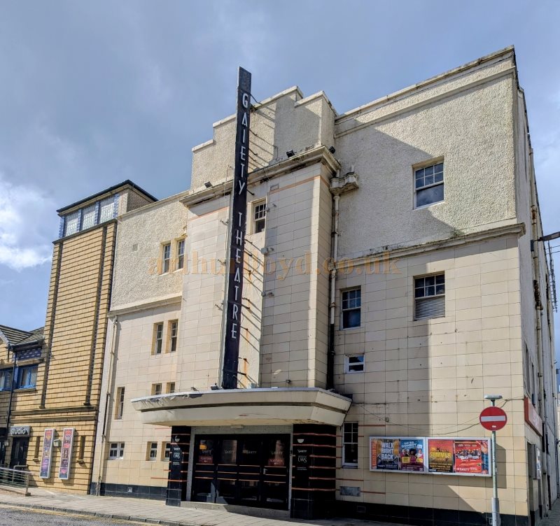 The Gaiety Theatre, Ayr in April 2026 - Courtesy Alan Kempster.